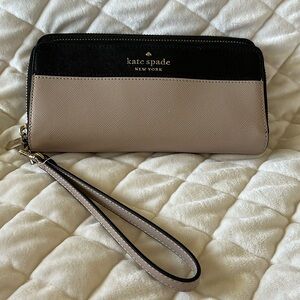 Kate Spade two toned clutch